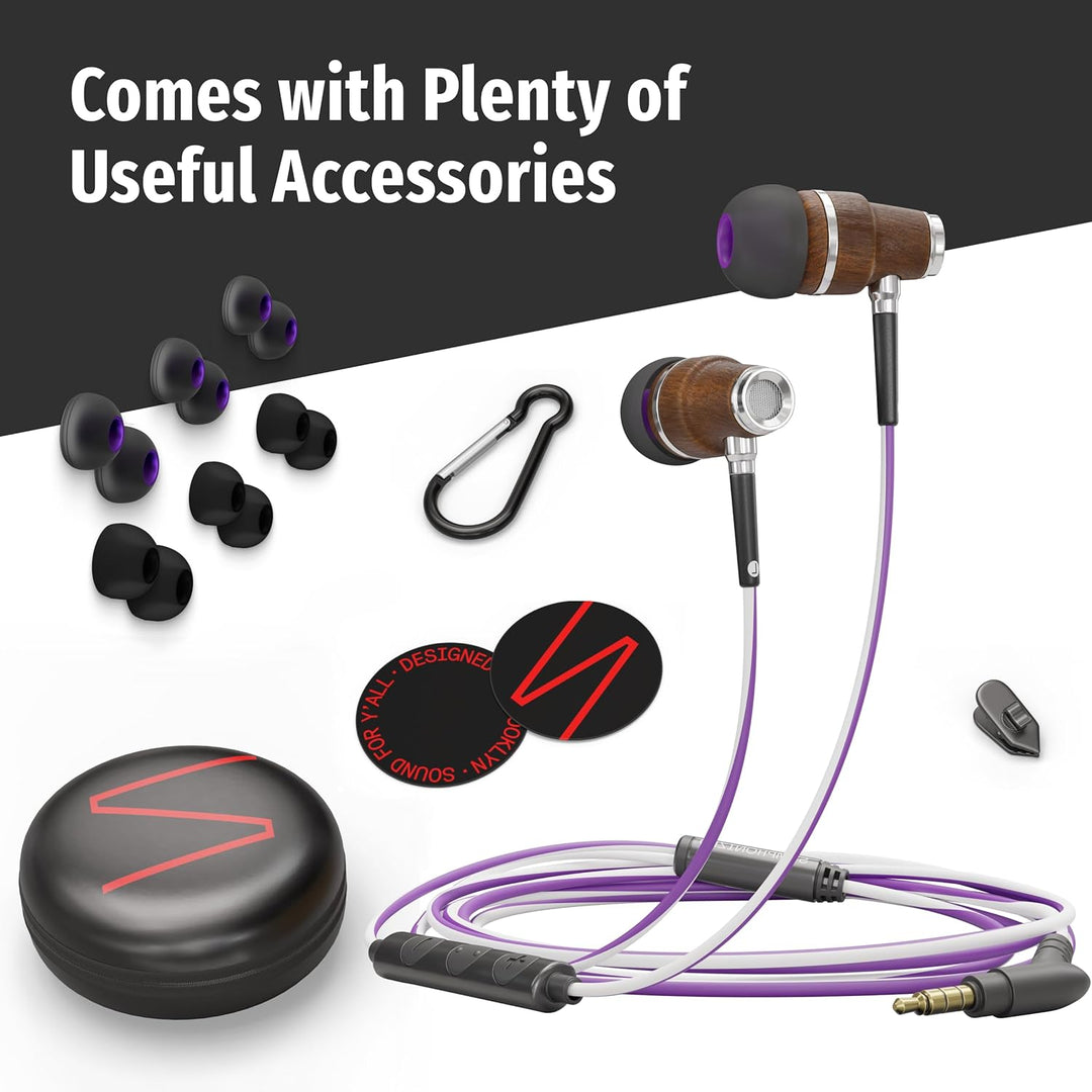 Auriculares sintonizados NRG 3.0 Premium Madera aisladores de sonid...