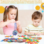 Aizweb Juego de 240 ganchos de plástico con clips en C