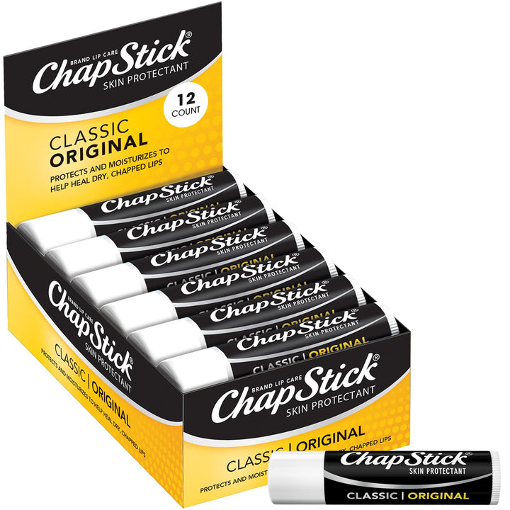 ChapStick Bálsamo labial a granel, clásico original, 12 unidades, h...