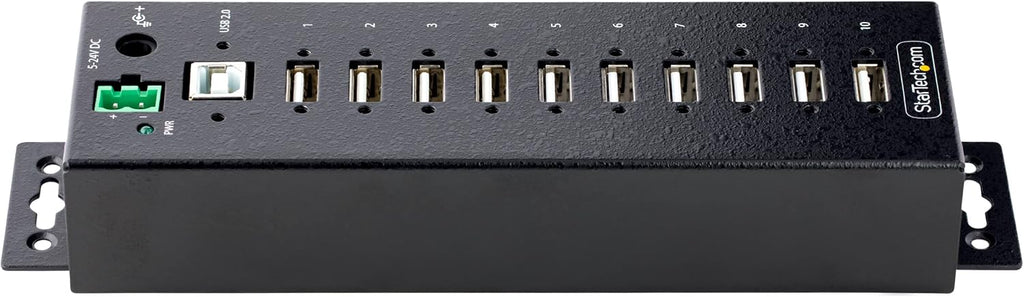 StarTech.com, USB210AIND-USB-A-HUB, hub USB 2.0 de 10 puertos