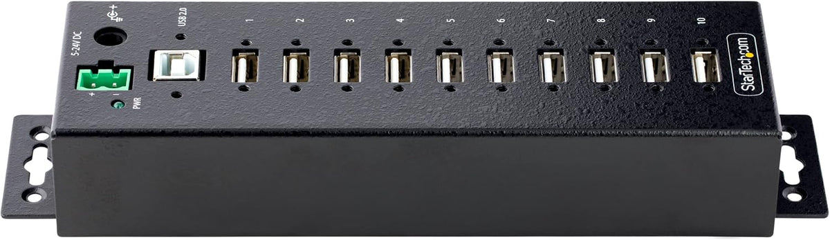 StarTech.com, USB210AIND-USB-A-HUB, hub USB 2.0 de 10 puertos