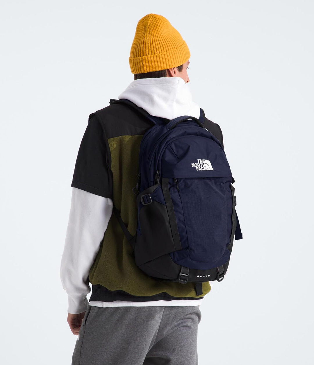 THE NORTH FACE Recon Mochila para portátil diaria | Mochila repelen...
