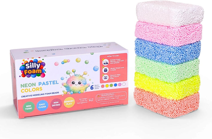 Espuma Loca, Perlas de Espuma Creativa para Modelar, Paquete de 1 c...
