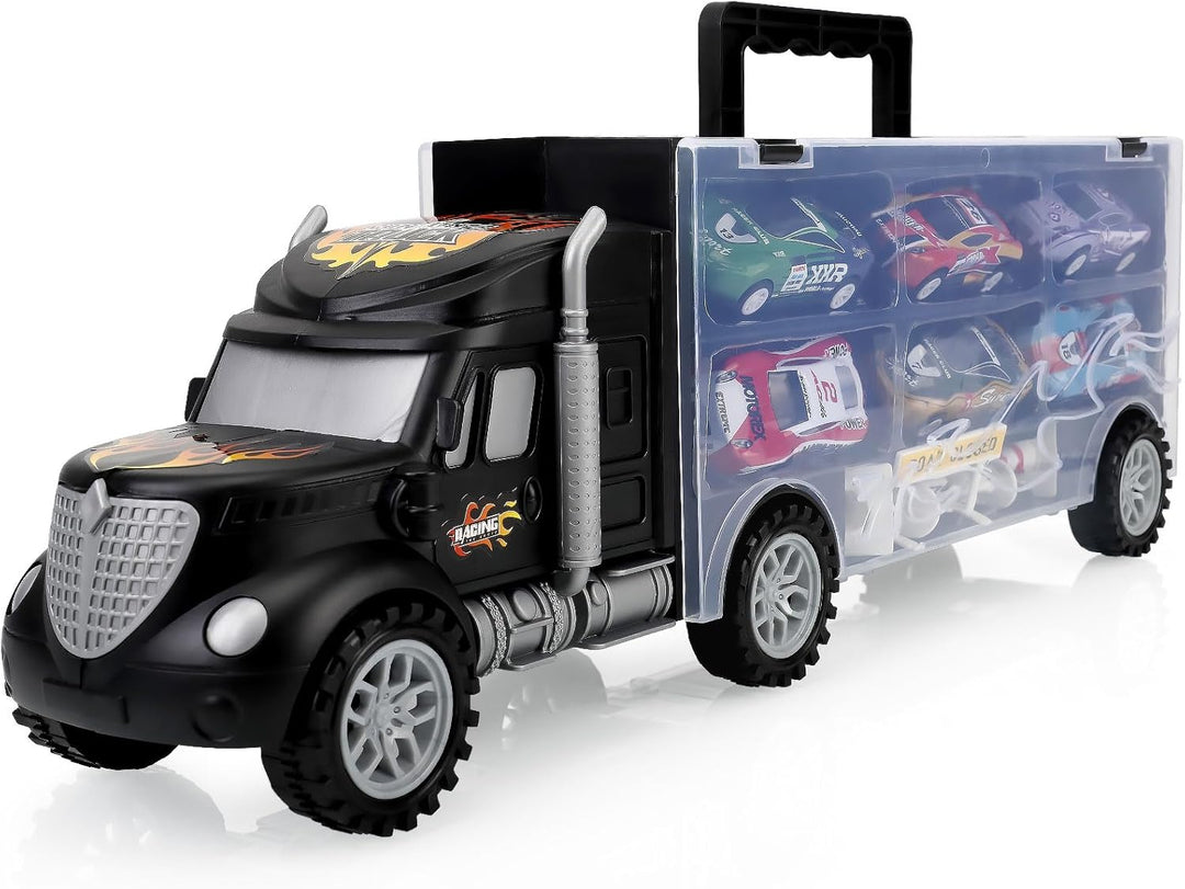 Juguetes para niños de 3 a 4 años, juego de transporte de camiones...
