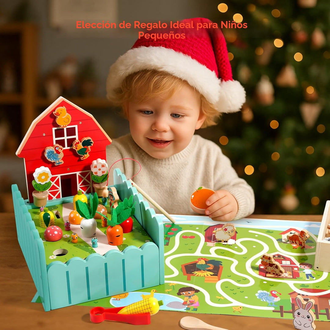 INIFEIDALA Juguetes Montessori para niños y niñas de 2, 3, 4, 5 año...