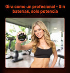 NSD Giroscopio de Arranque Manual con Empuje del Pulgar – Hasta 15,000-18,000 RPM Fortalecedor de Mano y Muñeca Premium y Duradero para Entrenamiento de Fuerza de Agarreh, Ejercicio de Antebrazo y Alivio del Dolor