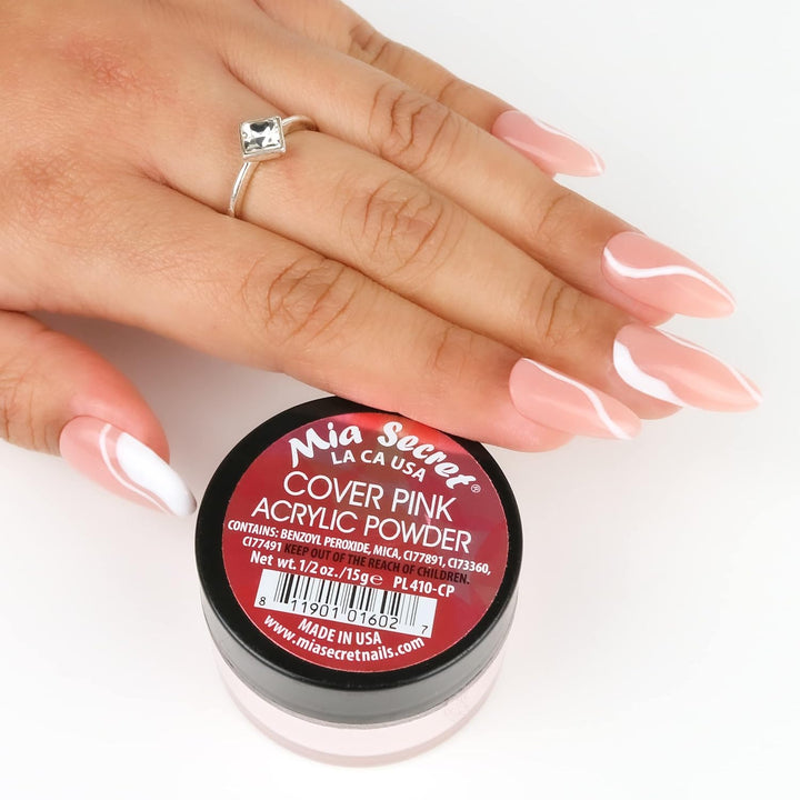 MIA SECRET Uñas 4 Onzas COVER PINK-1 pieza