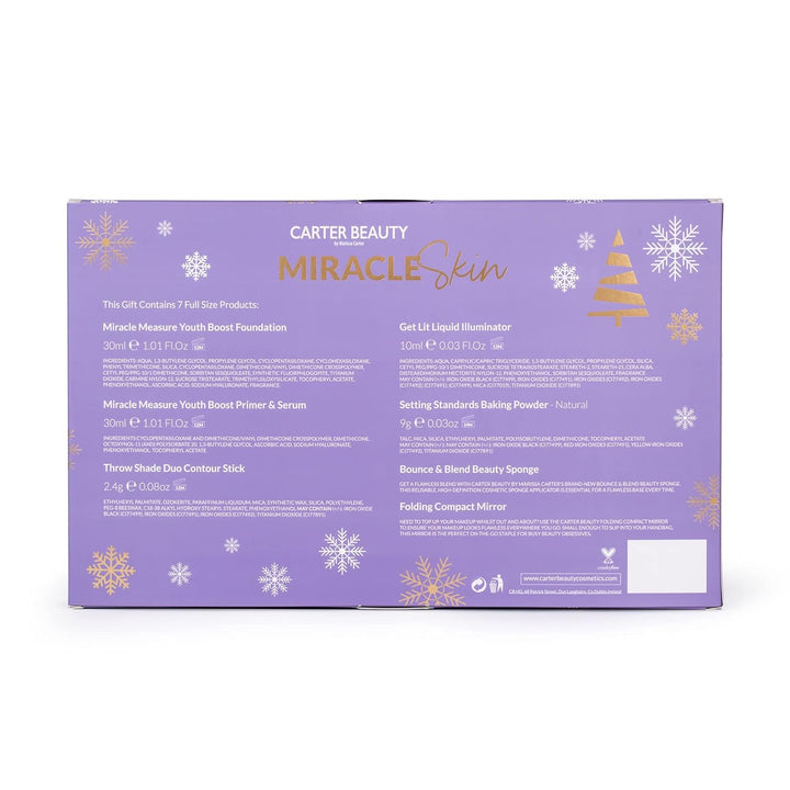 Carter Beauty Miracle Skin Set - Shortbread para mujer 7 piezas