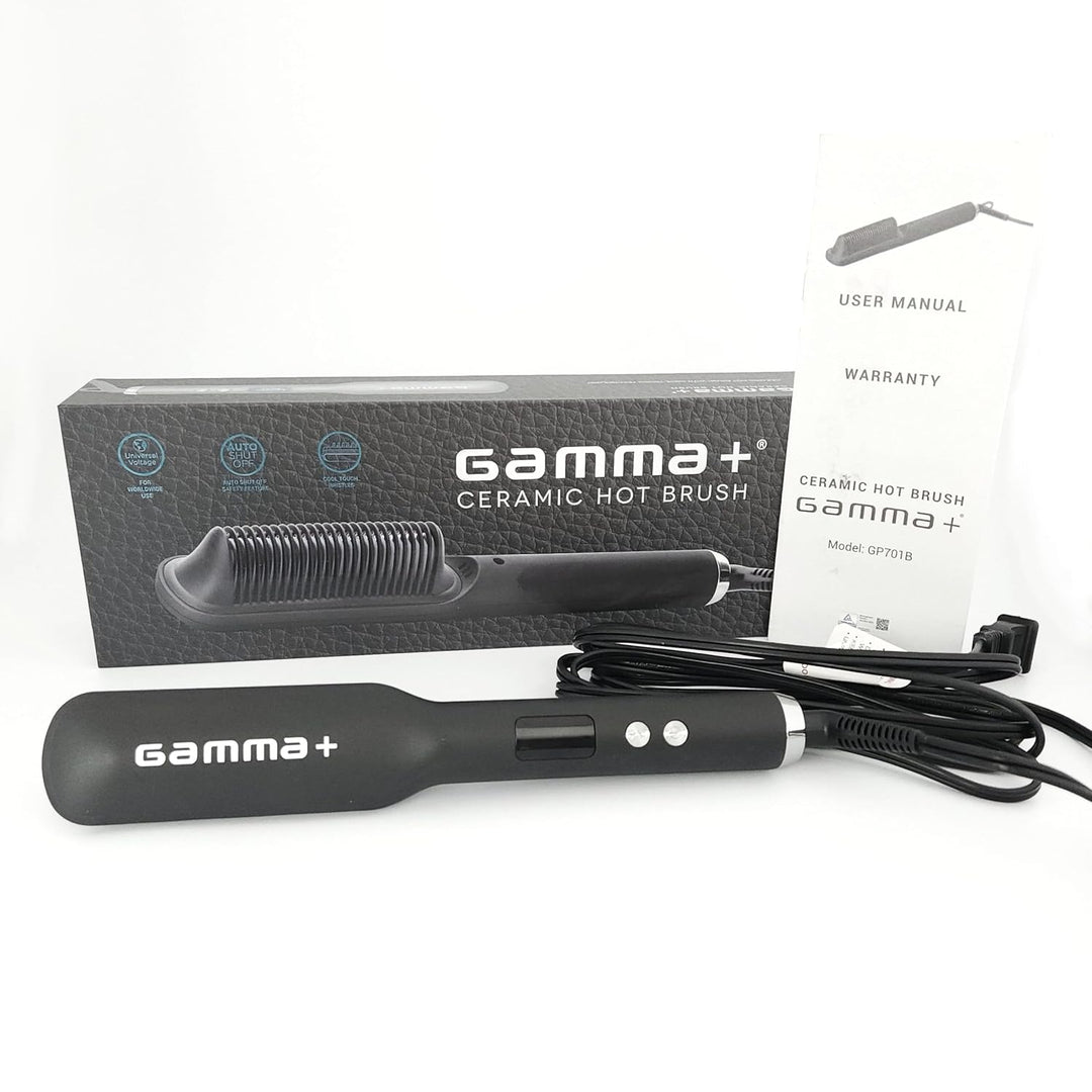 GAMMA+ Plancha para alisar el cabello, plancha plana doble o cepill...