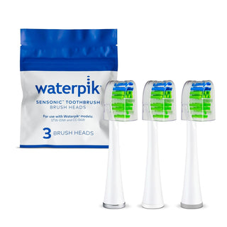 Waterpik Sensonic STWB-3WW-B - Cabezales de repuesto para cepillo d...