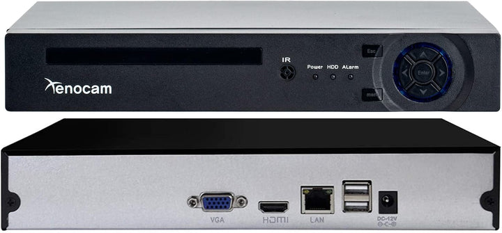 Xenocam H.265 16CH CCTV NVR para 5MP\/4MP\/3MP\/2MP 2.0 Cámara IP M...