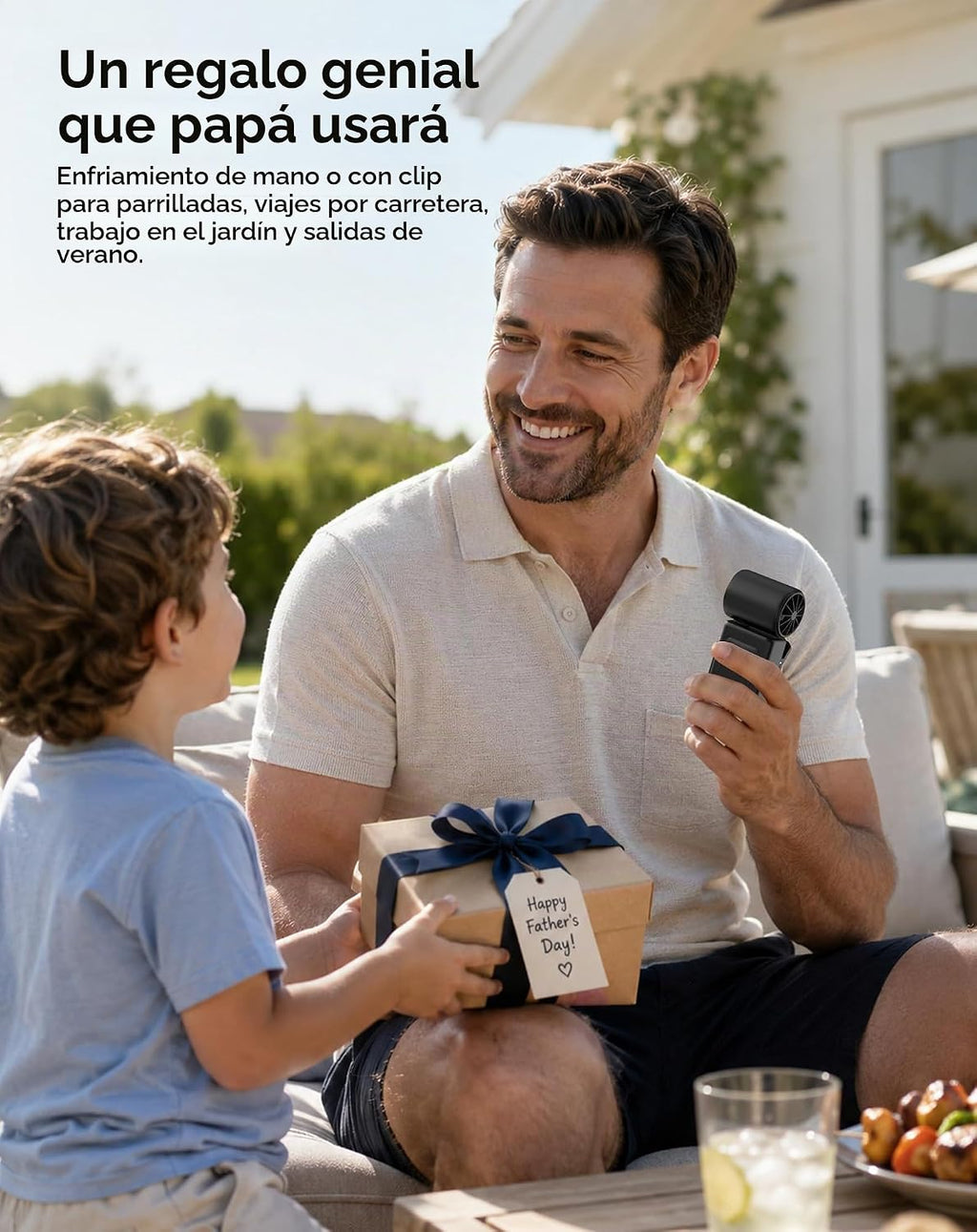 Hotsales Ventilador portátil con clip, mini ventilador de mano reca...