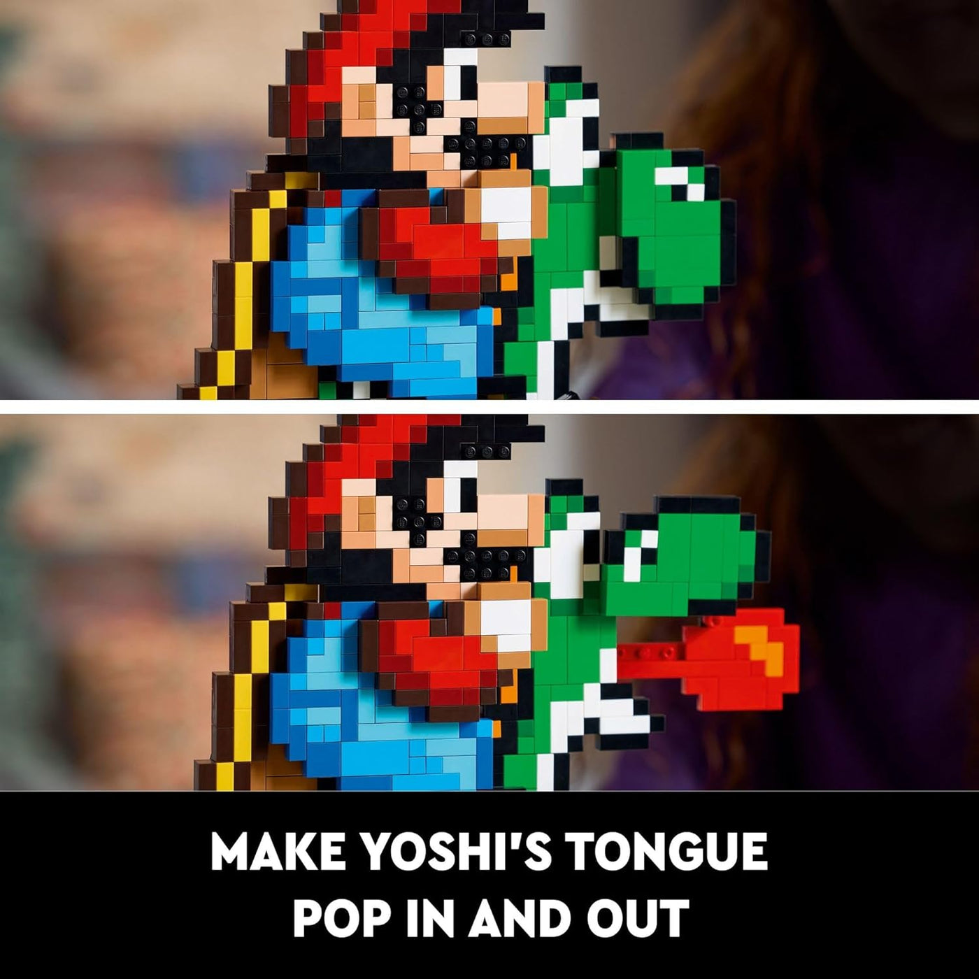 LEGO Super Mario World Mario Yoshi - Juego de
