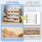 Organizador de almacenamiento de juguetes para niños