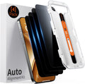 DIMONCOAT 4-PACK para iPhone 16 Pro Protector de Pantalla de Vidrio 6.3" de Privacidad