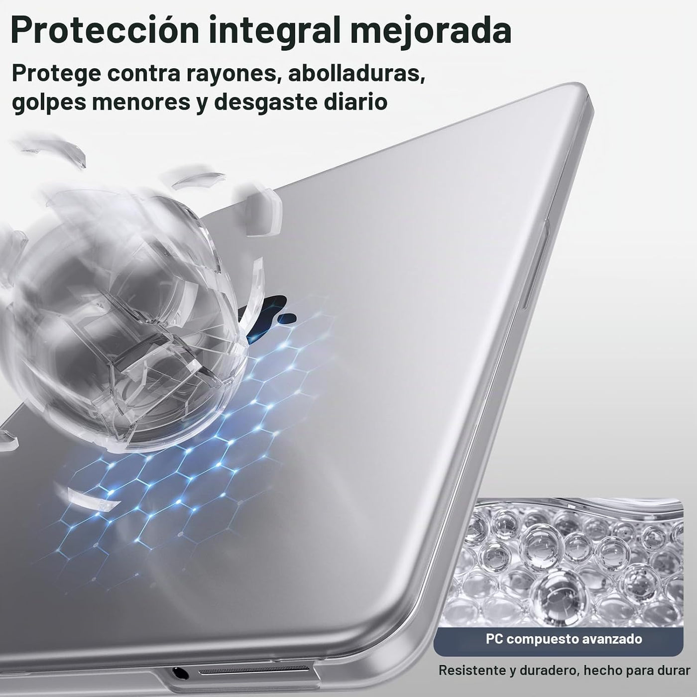 Soonjet Invisible Armor - Funda para MacBook Neo de 13 pulgadas 202...