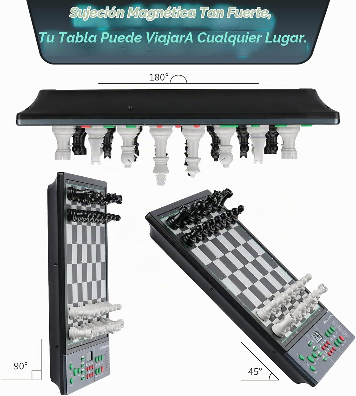 Encienda el tablero de ajedrez electrónico Mover Detección automática AI