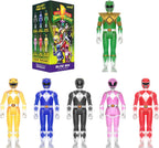 Super7 Power Rangers - Caja ciega plana, paquete de 12 figuras de acción de 3.75 pulgadas