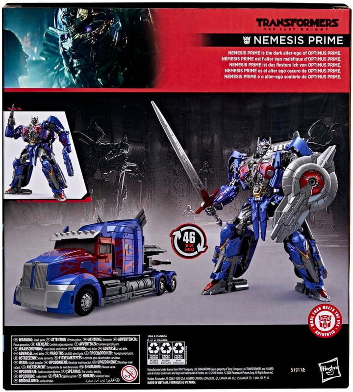 Transformers Studio Series The Last Knight Nemesis Prime