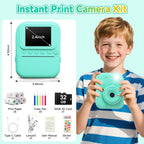 Cámara para niños con impresión instantánea para niños, juguetes de...