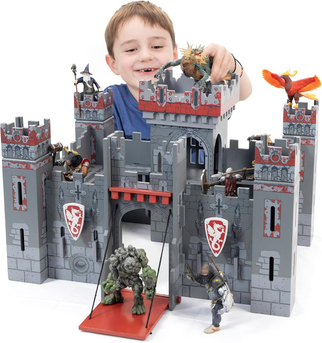 Papo Fantasy Castle Scenery Toy - Colección medieval, niños a partir de 3