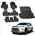 LASFIT Alfombrillas para Toyota Grand Highlander 2024-2026 7 y 8 asientos