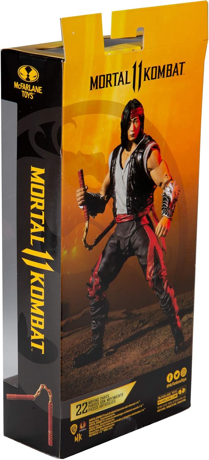 McFarlane Toys Mortal Kombat Liu Kang - Figura de acción (7 pulgadas)