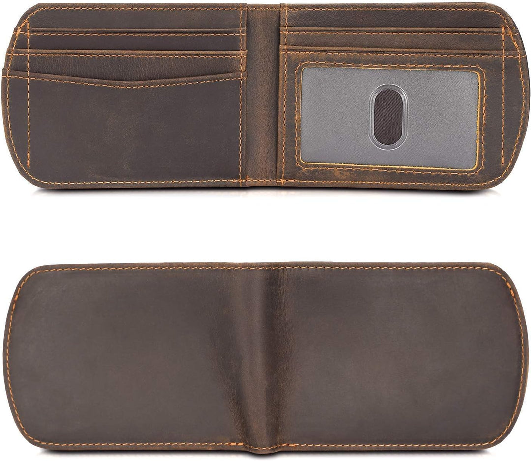 Cartera Polare delgada curva para bolsillo frontal con bloqueo RFID...