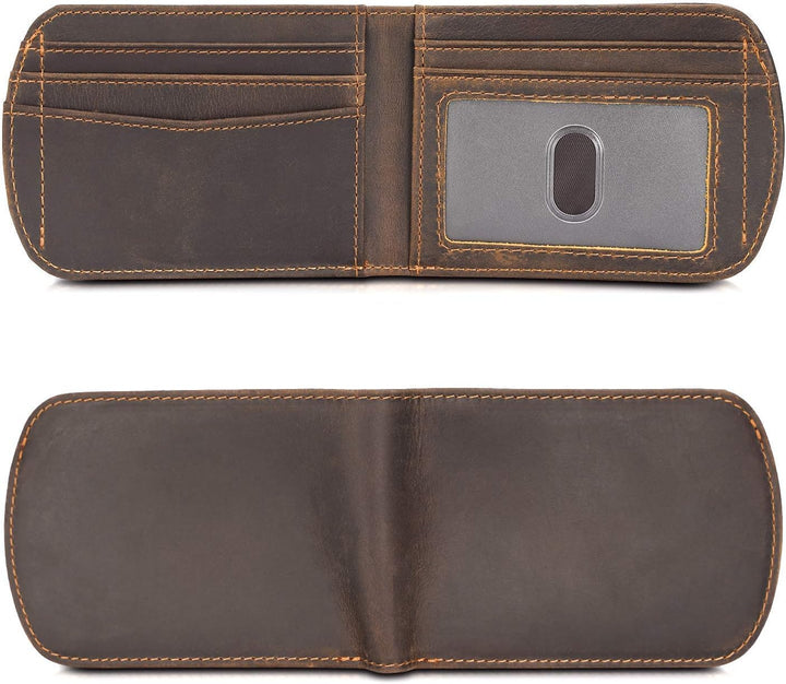 Cartera Polare delgada curva para bolsillo frontal con bloqueo RFID...