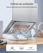 ORICO Soporte ajustable para computadora portátil para escritorio, base