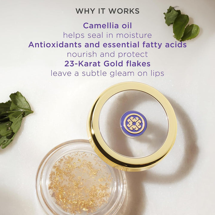 Bálsamo labial Tatcha Camellia Gold Spun | Nutritivo e intensamente...