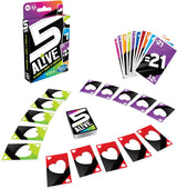 Hasbro Gaming Juego de cartas de 5 vivos juego de ritmo