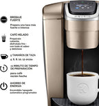 Keurig K-Elite - Cafetera de cápsulas K-Cup de una sola porción