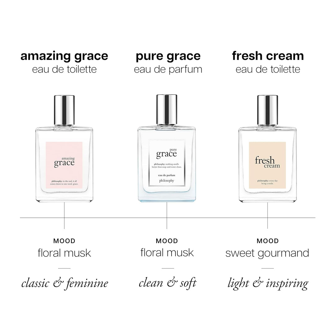 Philosophy Pure Grace Eau de Parfum - Perfume fresco y limpio para...
