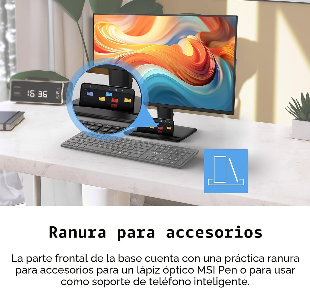 msi PRO MP225 E12VL, monitor de computadora IPS 1920 x 1080 (FHD) d...