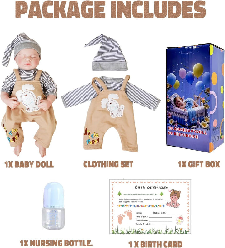Muñecas Reborn de Bebé Realistas Niño - Muñeca de Bebé de 18 Pulgad...