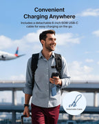 Belkin - Cargador portátil, batería de potencia USB-C delgada de 10...