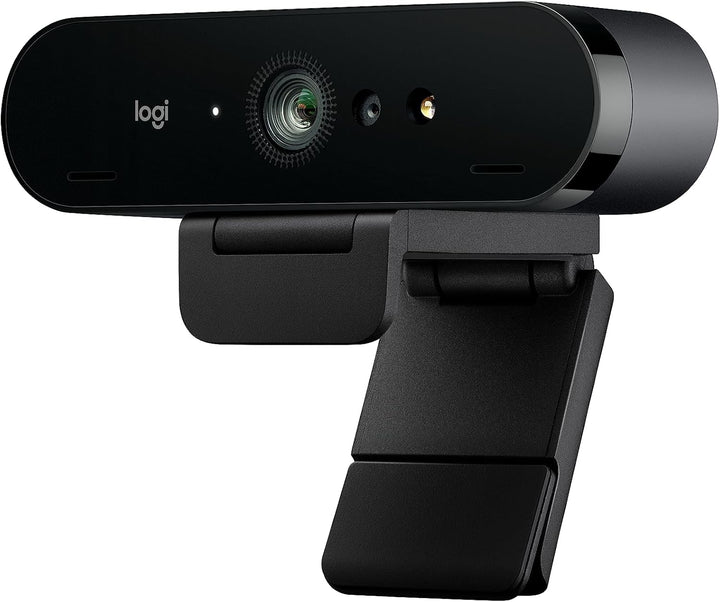 Logitech Brio, webcam Ultra HD para videoconferencias, grabación de...