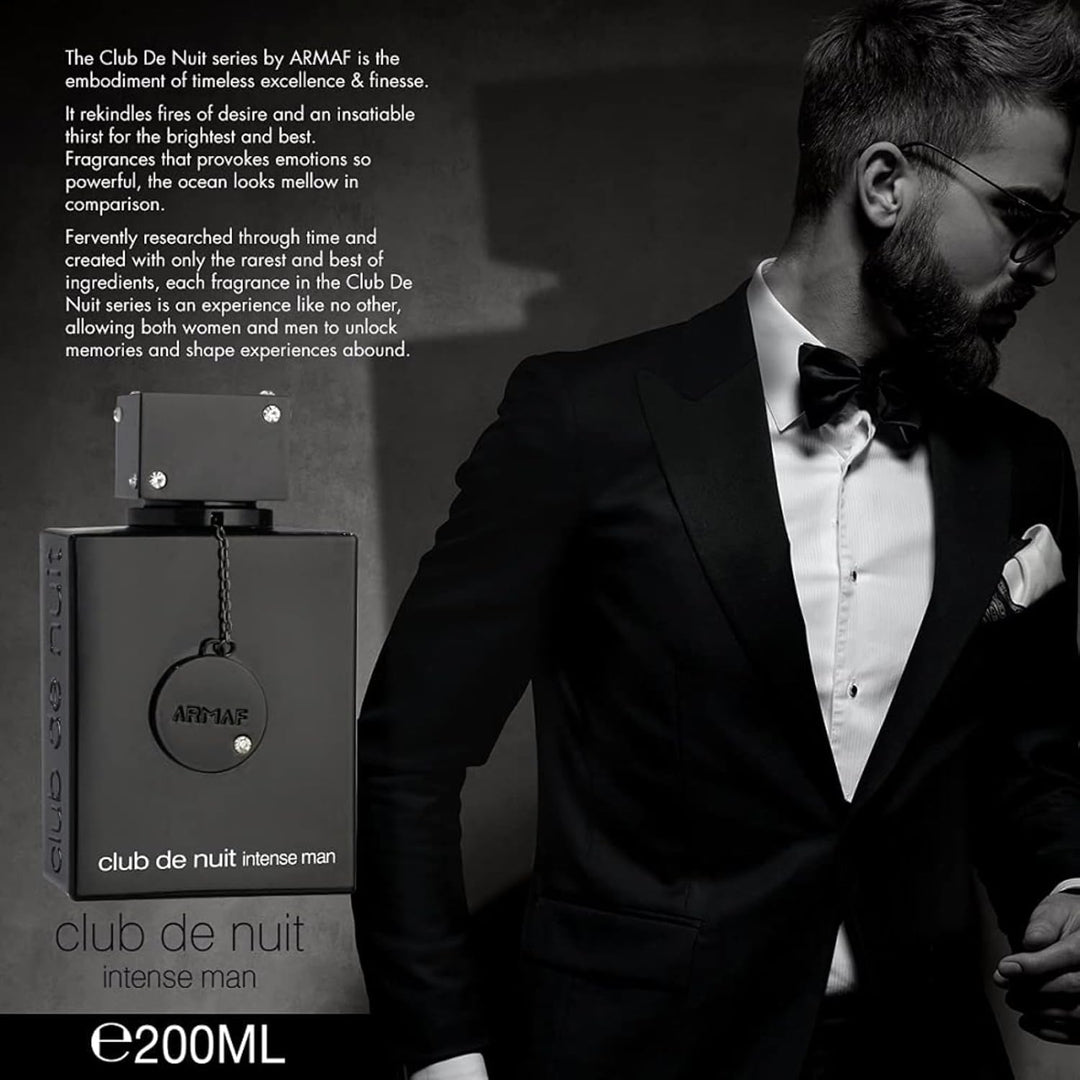 Armaf Club de Nuit Intense para hombre Eau de Parfum en aerosol, 6....