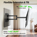 USX MOUNT - Soporte deslizante de pared para televisores de 32 a 120