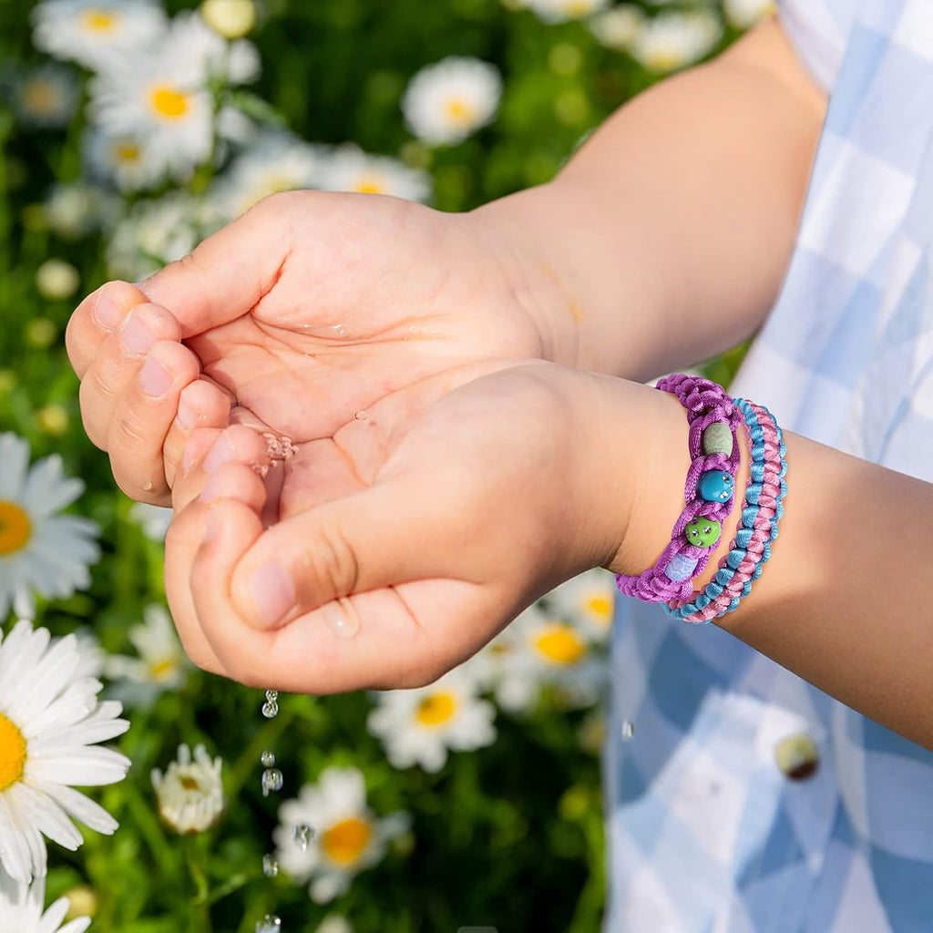 Arte y manualidades para niños de 8 a 12 años de edad, kit de fabricación de pulseras de amistad para niñas, las mejores ideas de regalos de cumpleaños para niñas de 7, 9, 10, 11 años, juego de