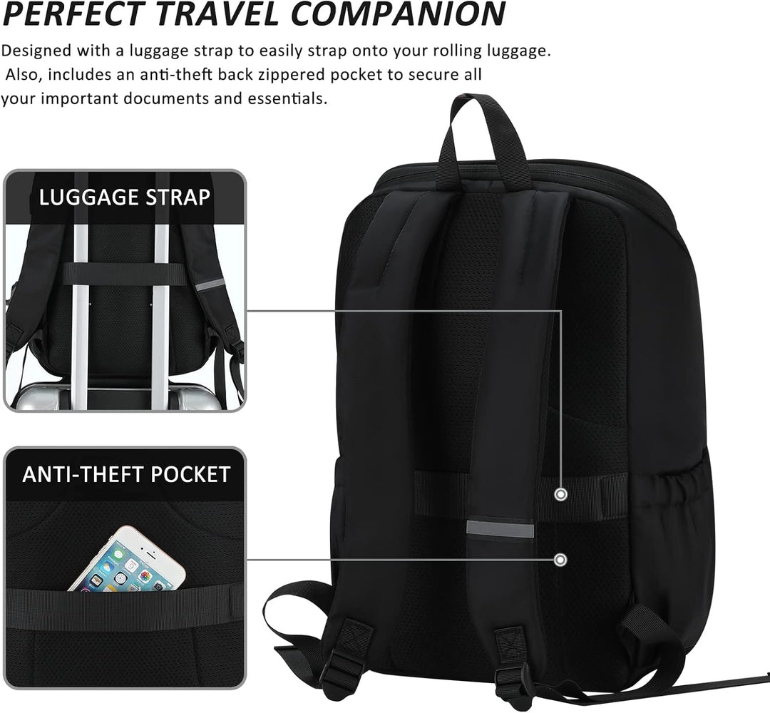 MAXTOP Mochila de viaje para computadora portátil, mochilas de nego...