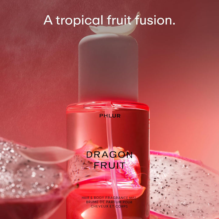 PHLUR Dragon Fruit Body Mist, 8 onzas líquidas, perfume para cabell...