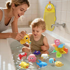 Juguete de baño para bebés sin moho para niños de 1 a 3 años con diseño