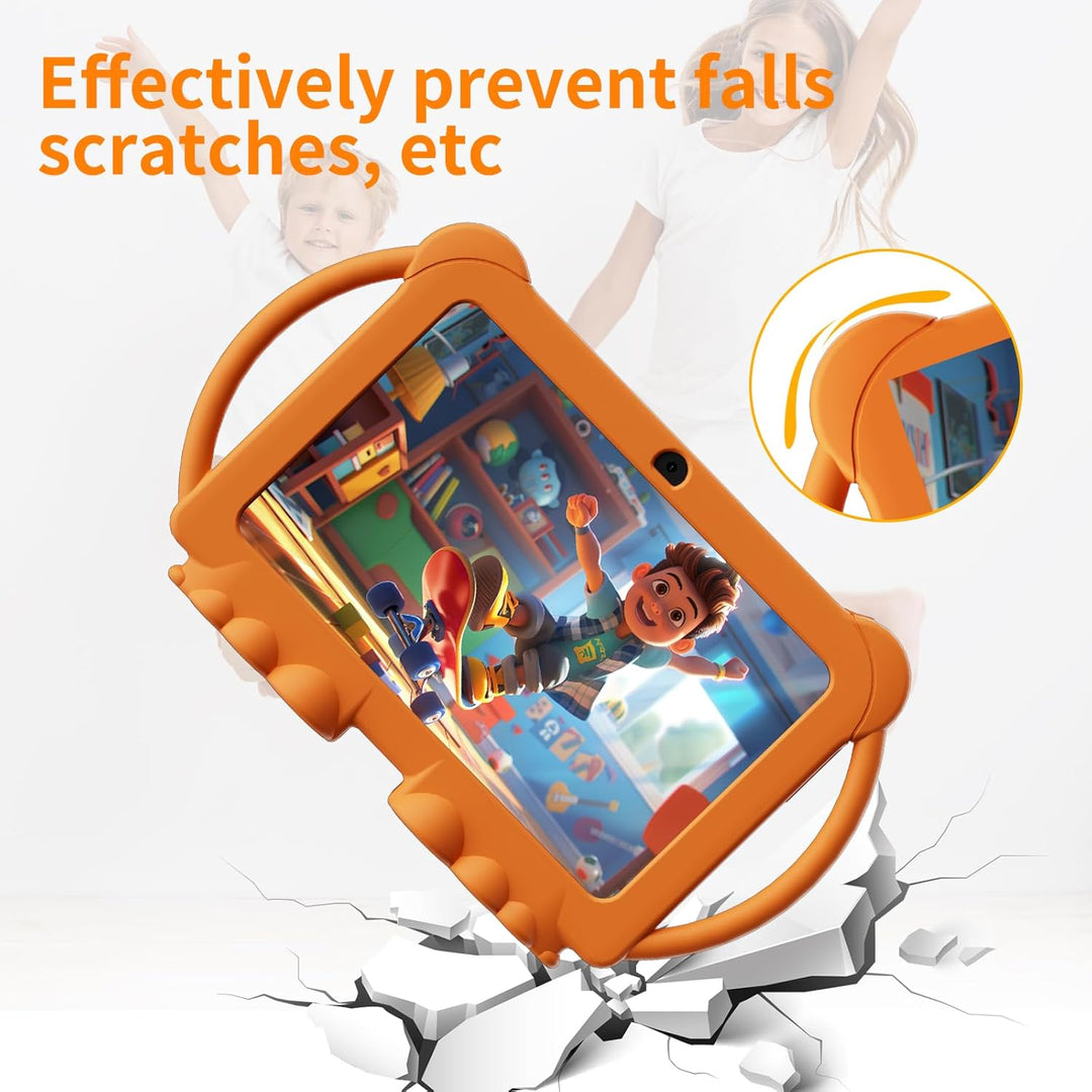 PEICHENG Tableta para niños de 7 pulgadas Android 12.0 para niños p...