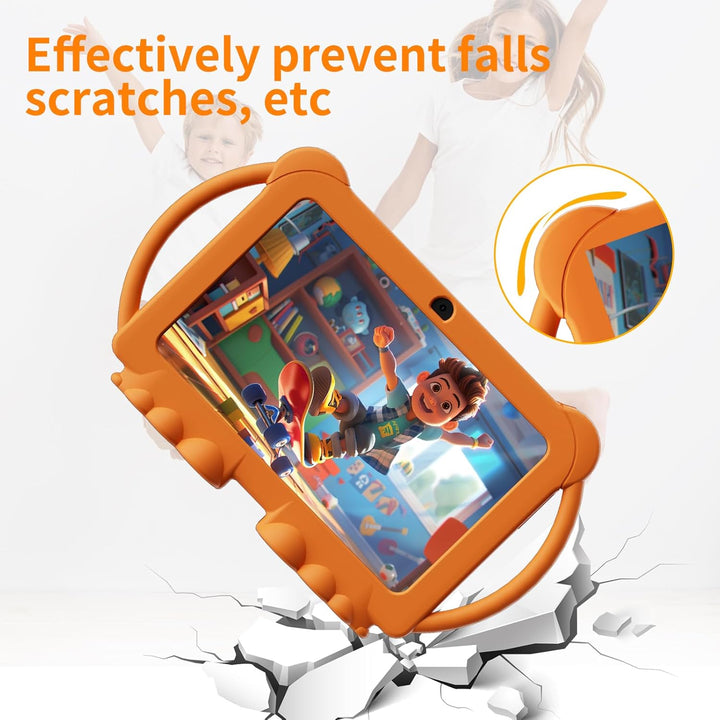 PEICHENG Tableta para niños de 7 pulgadas Android 12.0 para niños p...