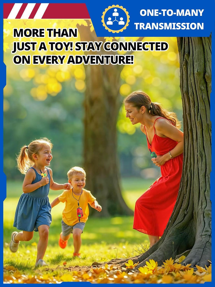 Inspireyes Walkie Talkies para niños, radio bidireccional de largo...