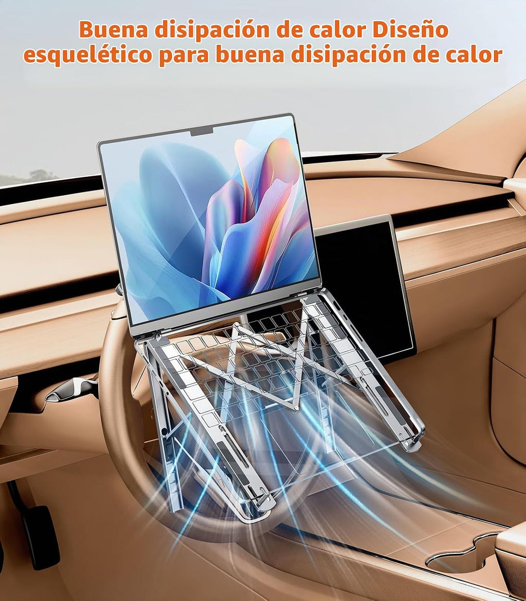 DICMKY Soporte para portátil de coche con bandeja para volante