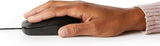 Amazon Basics Ratón de computadora USB con cable de 3 botones, colo...