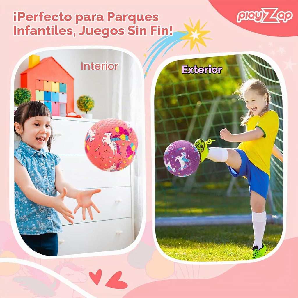 Pelotas de parque infantil para niños de 3 a 12 años, paquete de 2